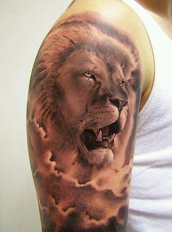 Lion Tattoo - 50 Examples of Lion Tattoo  <3 <3