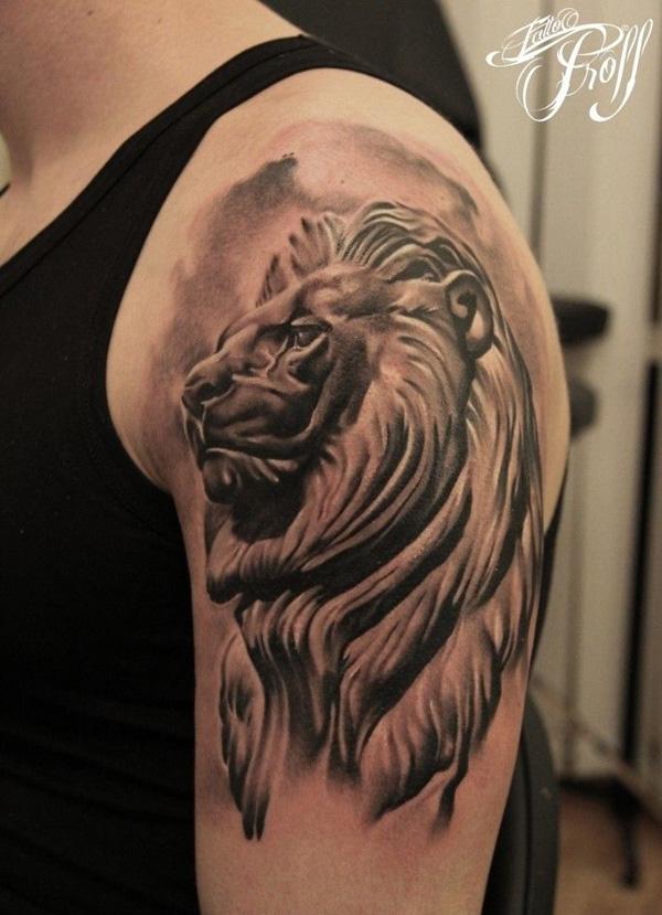 Lion Tattoo - 50 Examples of Lion Tattoo  <3 <3