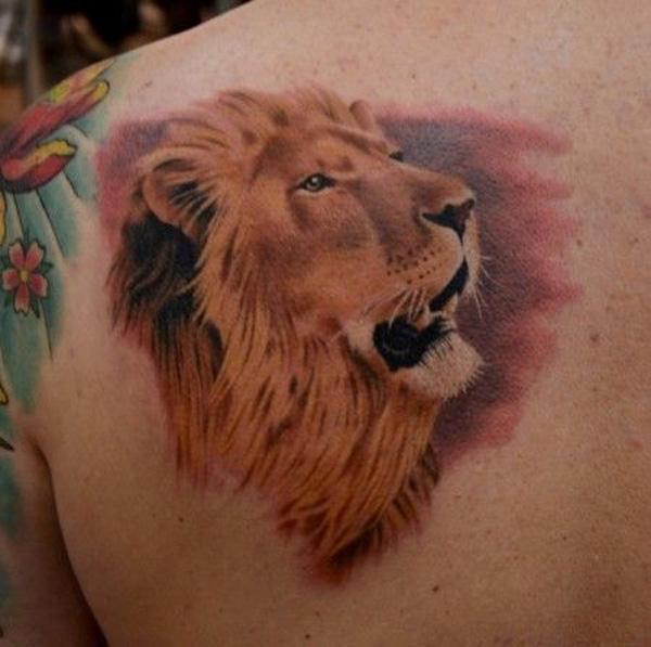 Lion Tattoo - 50 Ví dụ về Lion Tattoo <3 <3