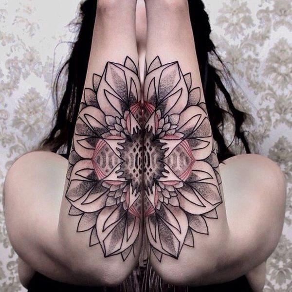 46 Floral arms tattoo