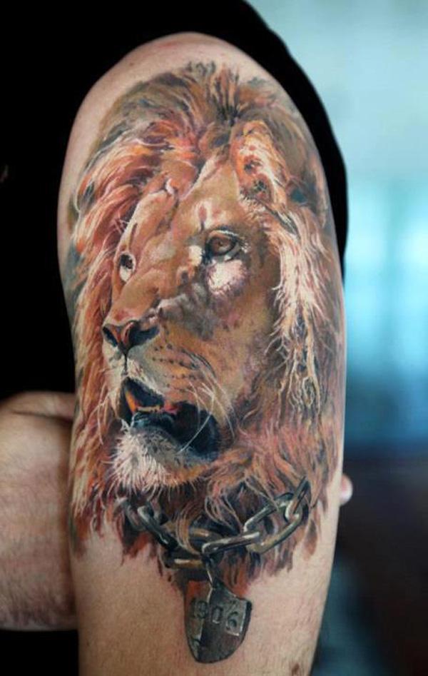 Lion tattoo - 50 Examples of Lion Tattoo  <3 <3