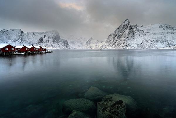 Hamnoy Lofoten Islands by Peter Spencer