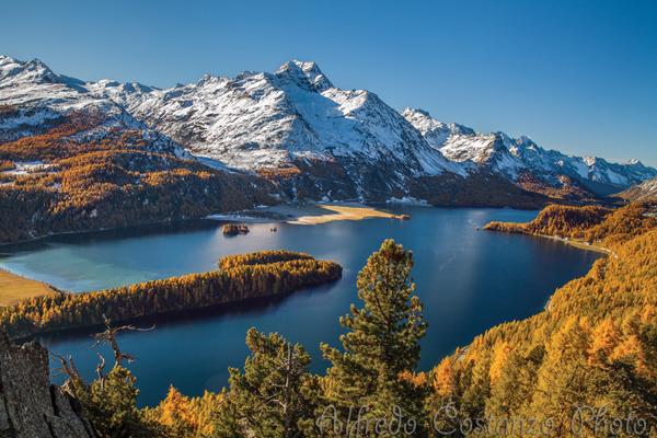Magic Autumn in Engadina by Alfredo Costanzo