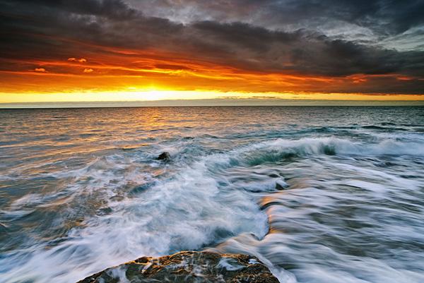 Portland Sunset by Peter Spencer