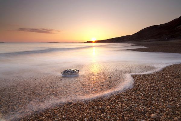 Ringstead Bay by Peter Spencer