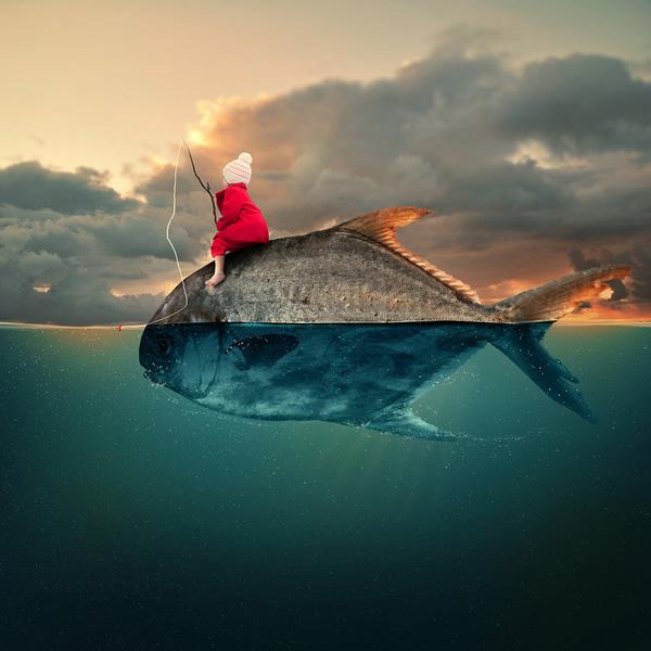 Water world girl by Caras Ionut