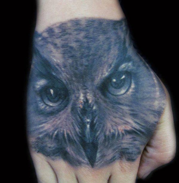 Owl Tattoo trên tay - 55 ảnh vui nhộn Owl xăm <3 <3