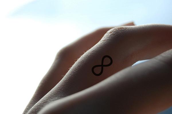 Infinity ngón tay Tattoo - 55+ dễ thương Finger xăm <3 <3