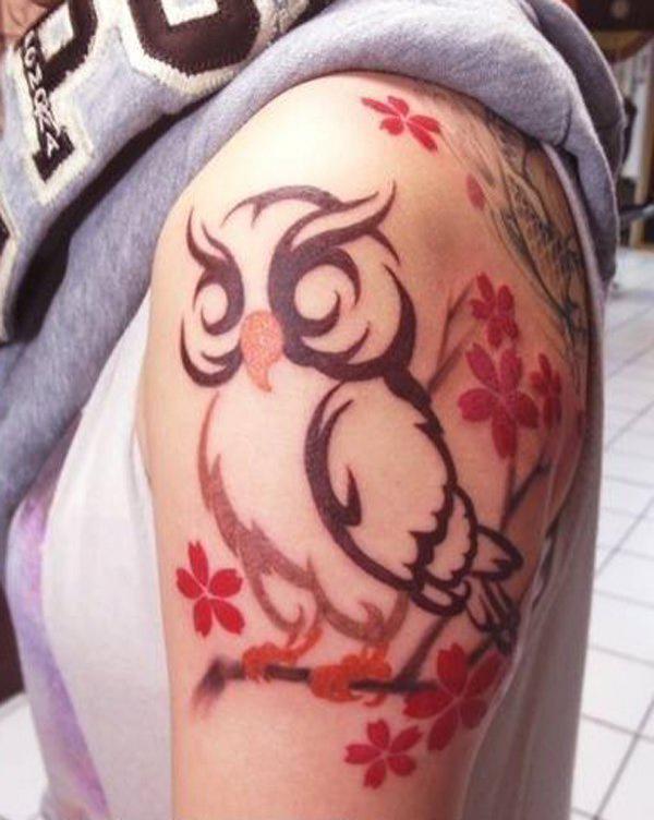 Owl Tattoo - 55 ảnh vui nhộn Owl xăm <3 <3