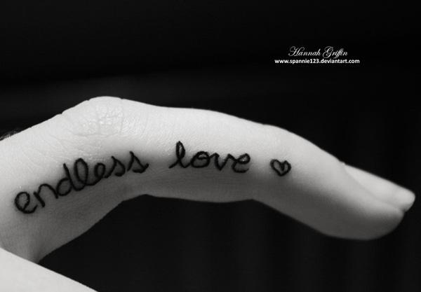 Finger Tattoo - 55+ dễ thương ngón tay hình xăm <3 <3