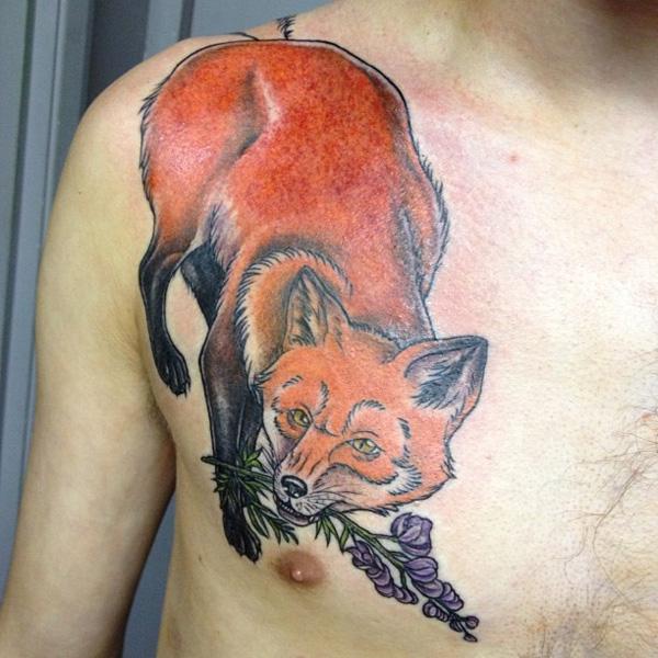 Fox trong bản - 50 Ví dụ về Fox Tattoo <3 <3