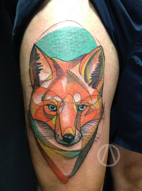 50+ Examples of Fox Tattoo | Art and Design