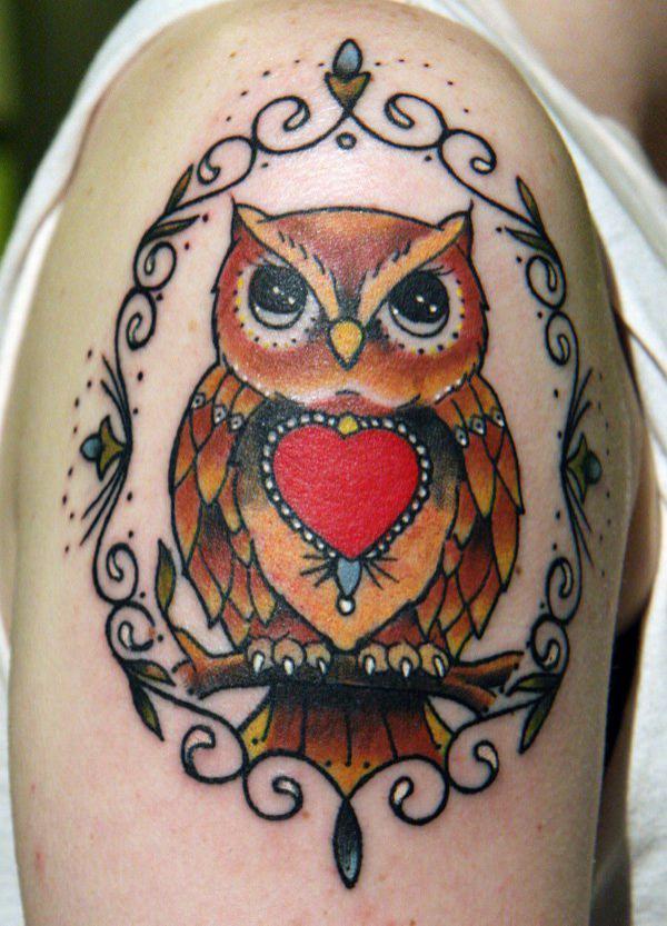 Owl Tattoo - 55 ảnh vui nhộn Owl xăm <3 <3