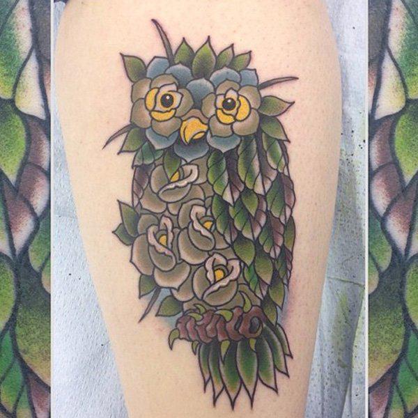 Owl Tattoo - 55 ảnh vui nhộn Owl xăm <3 <3