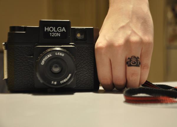 Finger Máy ảnh Tattoo - 55+ dễ thương ngón tay hình xăm <3 <3