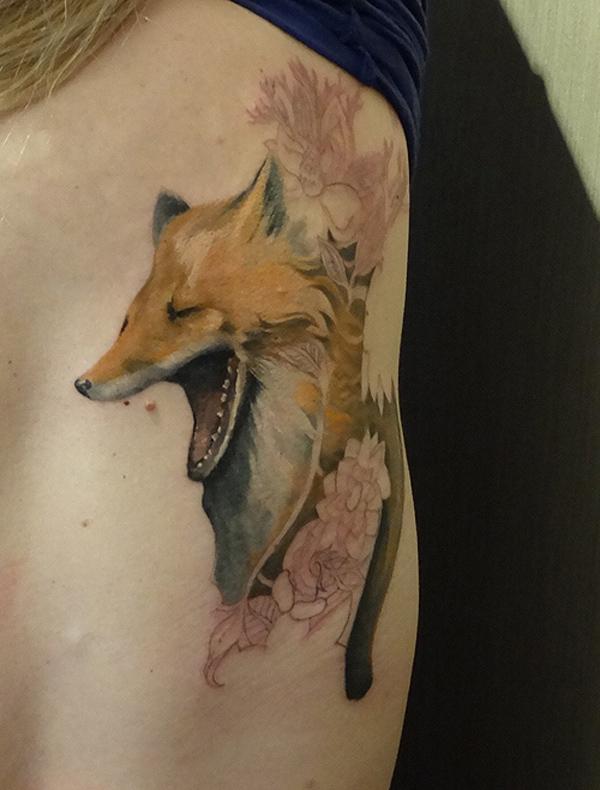 FOX WIP - 50 Ví dụ về Fox Tattoo <3 <3