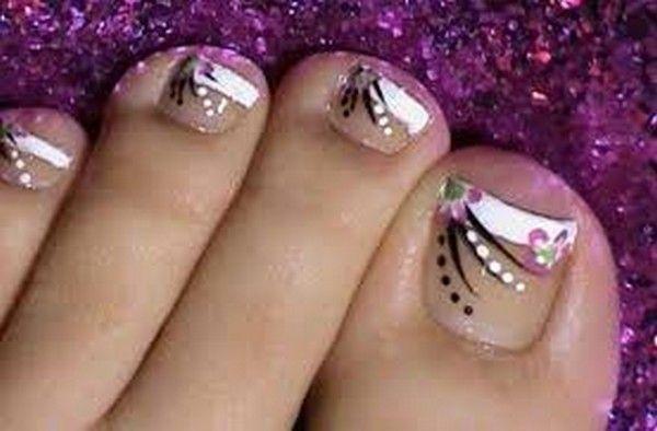 toe nails designs