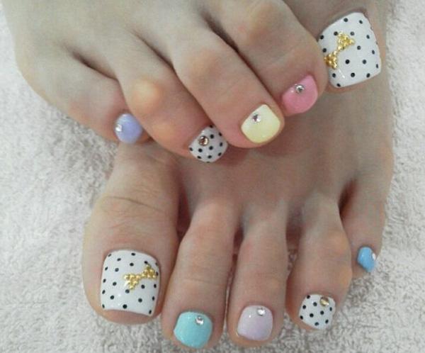 Summer Toe Nail Designs for Short Nails on Tumblr - wide 1