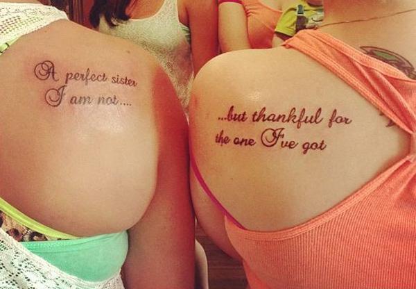 50+ Sister Tattoos Ideas  <3 !