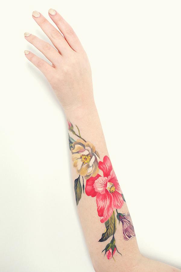 Đẹp hoa Cẳng tay Tattoo - 55+ ảnh vui nhộn Cẳng tay xăm <3 <3