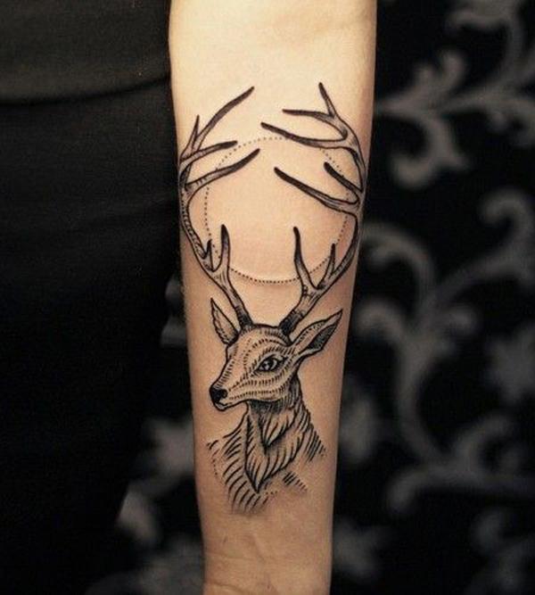 Mát Deer Tattoo - 55+ ảnh vui nhộn Cẳng tay xăm <3 <3