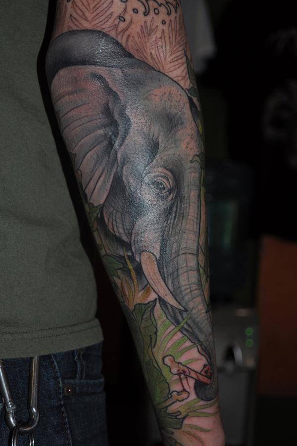 Voi Cẳng tay Tattoo - 55+ ảnh vui nhộn Cẳng tay xăm <3 <3