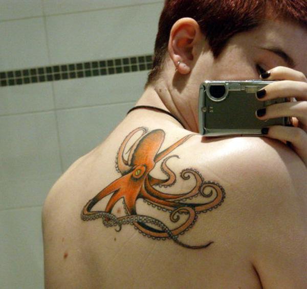 Con bạch tuộc - 55 ảnh vui nhộn Octopus Tattoo Designs <3 <3