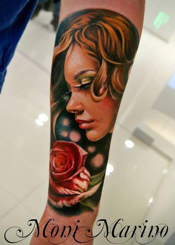 3D Chân dung Cẳng tay Tattoo - 55+ ảnh vui nhộn Cẳng tay xăm <3 <3