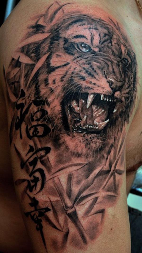Tiger tattoo - 55 ảnh vui nhộn Tiger Tattoo Designs <3 <3