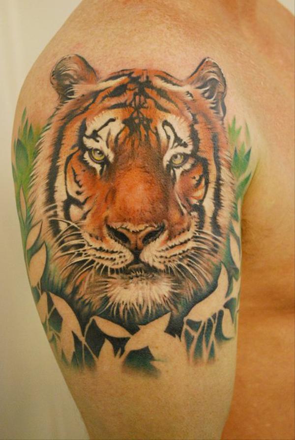 Quý tay hổ xăm - 55 ảnh vui nhộn Tiger Tattoo Designs <3 <3
