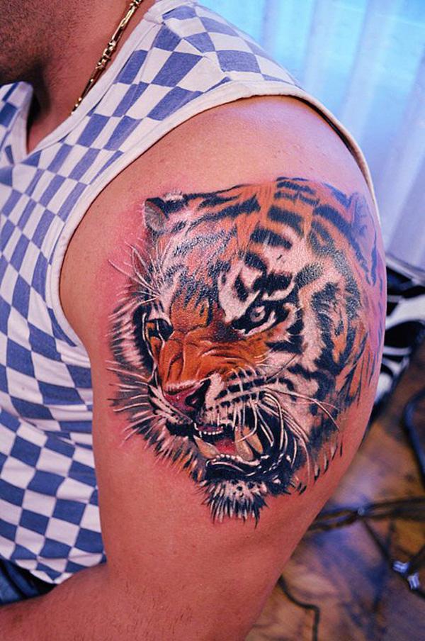 Quý tay hổ xăm - 55 ảnh vui nhộn Tiger Tattoo Designs <3 <3
