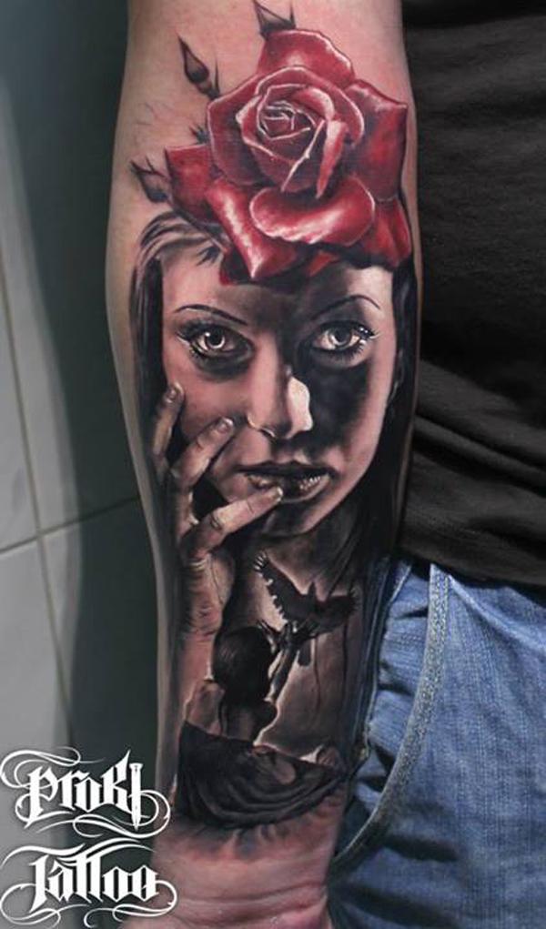 3D Cẳng tay Tattoo - 55+ ảnh vui nhộn Cẳng tay xăm <3 <3