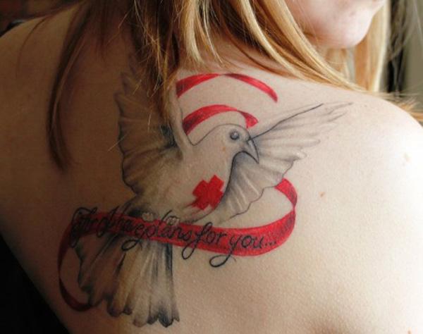 Tuyệt vời Dove Tattoo - 55 Peaceful Dove xăm <3 <3