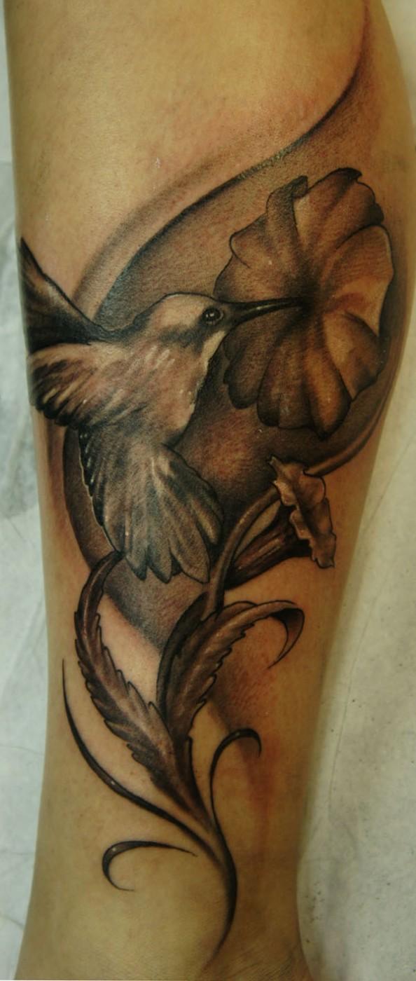 Freehand chim ruồi - 55 tuyệt vời Hummingbird Tattoo Designs <3 <3