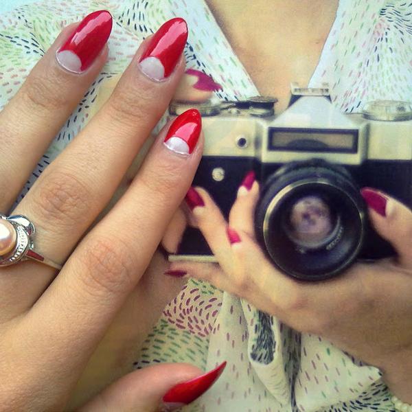 Vintage nail art