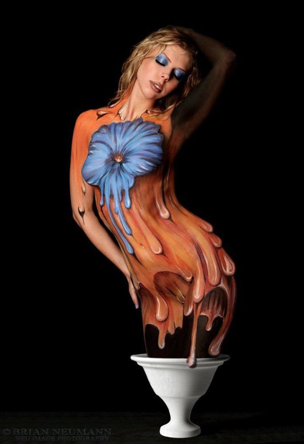 body painting by JZino