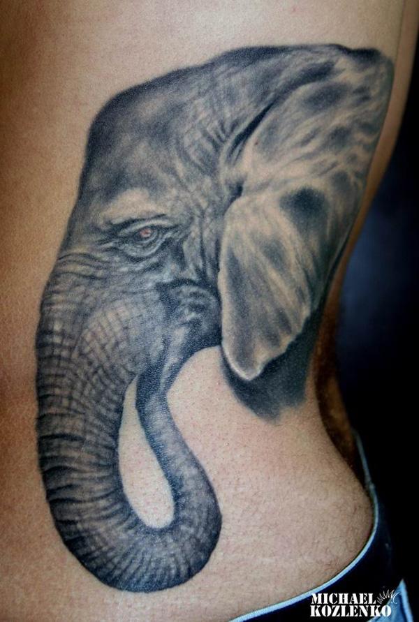Voi mặt hình xăm - 55 con voi Tattoo Ý tưởng <3 <3