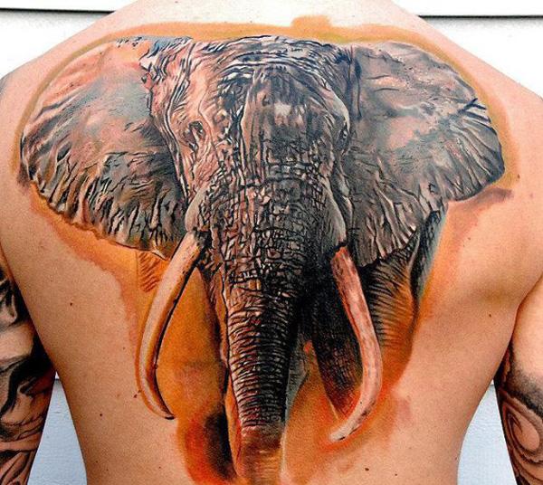 3D voi lại hình xăm - 55 Elephant Tattoo Ý tưởng <3 <3