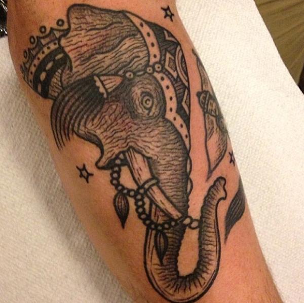 Hình xăm cánh tay Elephant - Voi 55 Tattoo Ý tưởng <3 <3