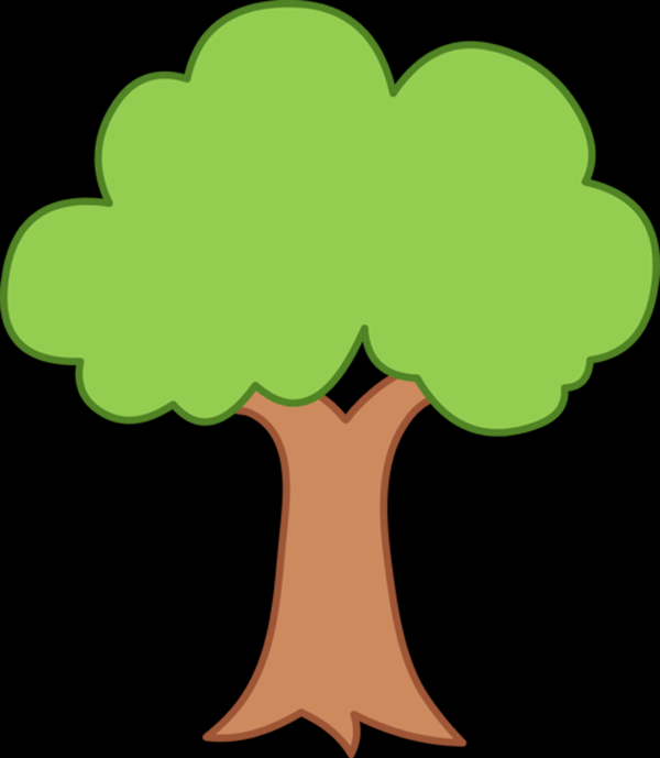 free cartoon tree clip art - photo #7