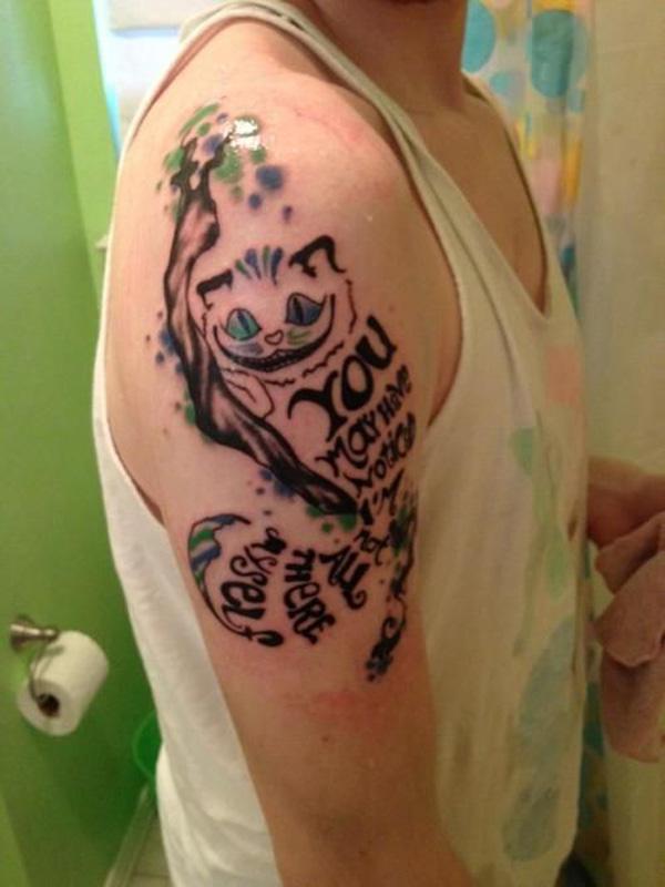 55 Examples of Cute Cat Tattoo | Art and Design