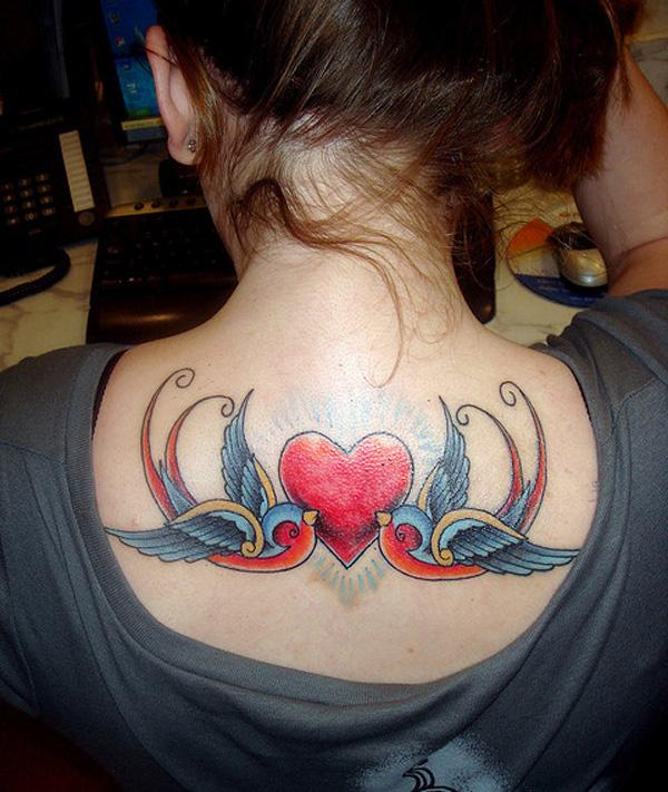 Swallow tim hình xăm - 50 Đáng yêu Swallow xăm <3 <3