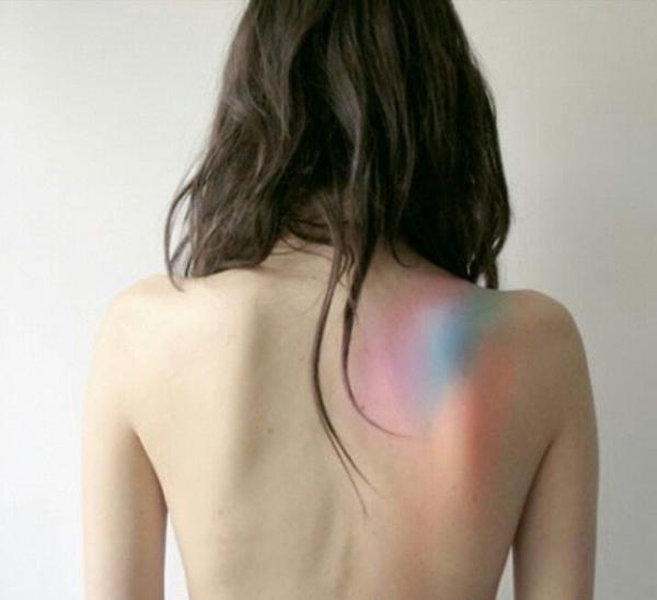 đơn giản watercolored hình xăm - 40 Tâm Blow Tóm tắt xăm <3 <3