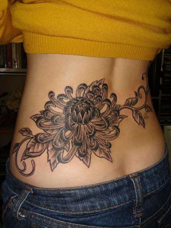 Hoa thấp lại Tattoo - 60+ thấp lại xăm cho phụ nữ 3 3