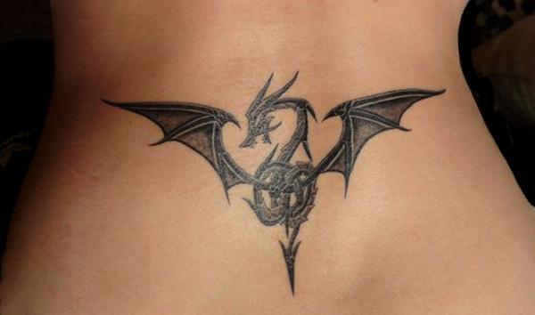 Rồng thấp lại Tattoo - 60+ thấp lại xăm cho phụ nữ 3 3