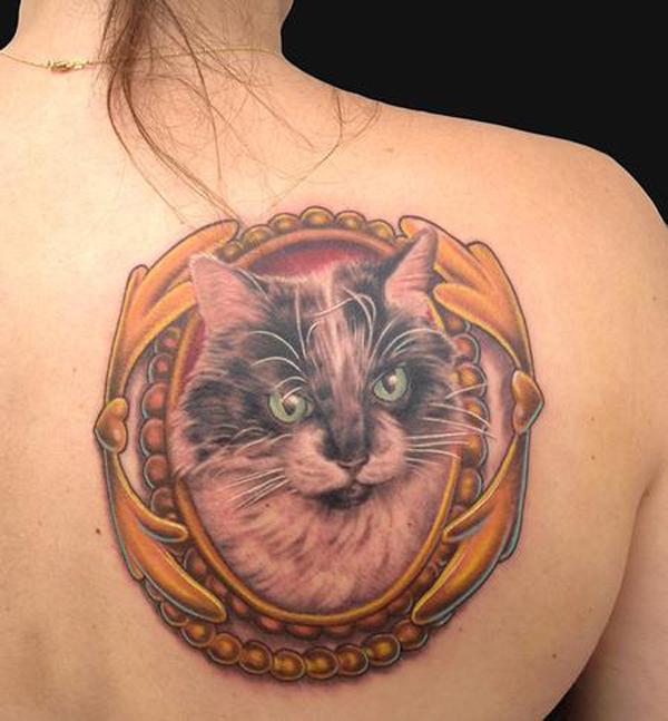 mèo xăm - 55 Ví dụ về Cát dễ thương Tattoo <3 <3
