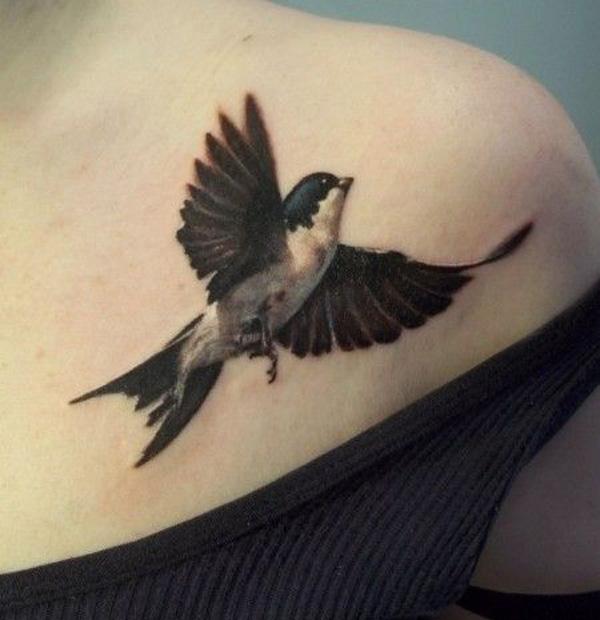 nuốt xăm - 50 Đáng yêu Swallow xăm <3 <3
