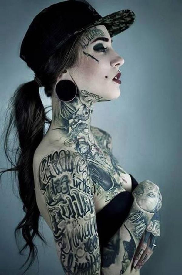 phụ nữ xăm - 50 + Hình ảnh của Xăm Phụ nữ <3 <3