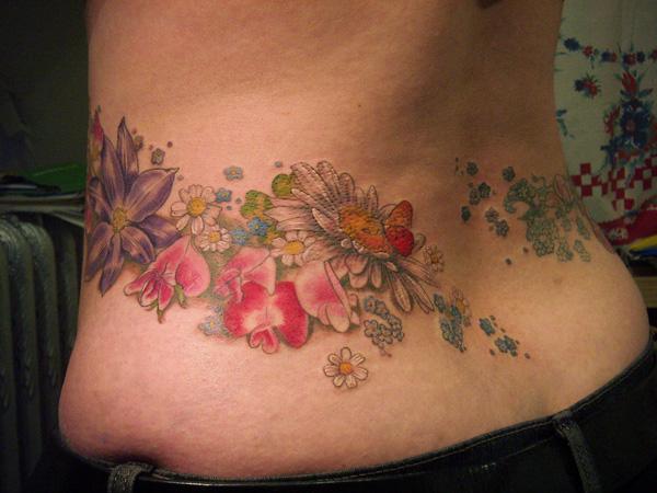 Hoa thấp lại Tattoo - 60+ thấp lại xăm cho phụ nữ <3 <3