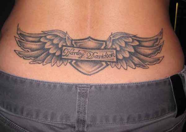 Wings thấp lại Tattoo - 60+ thấp lại xăm cho phụ nữ 3 3